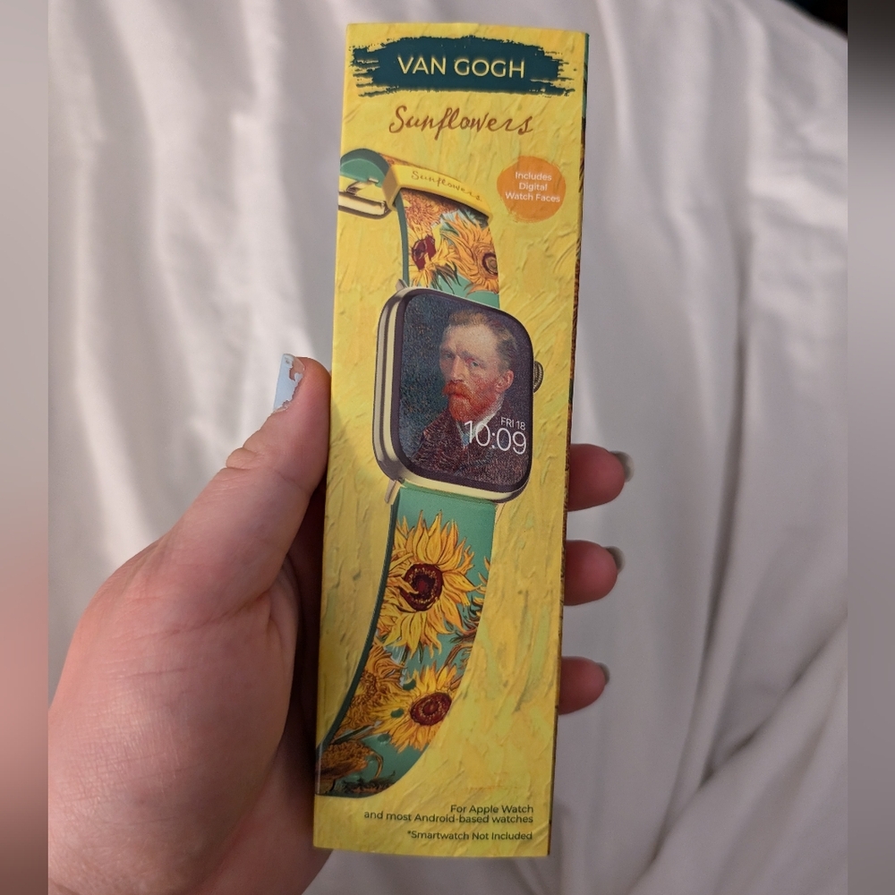 Van Gogh Sunflowers Watch Band